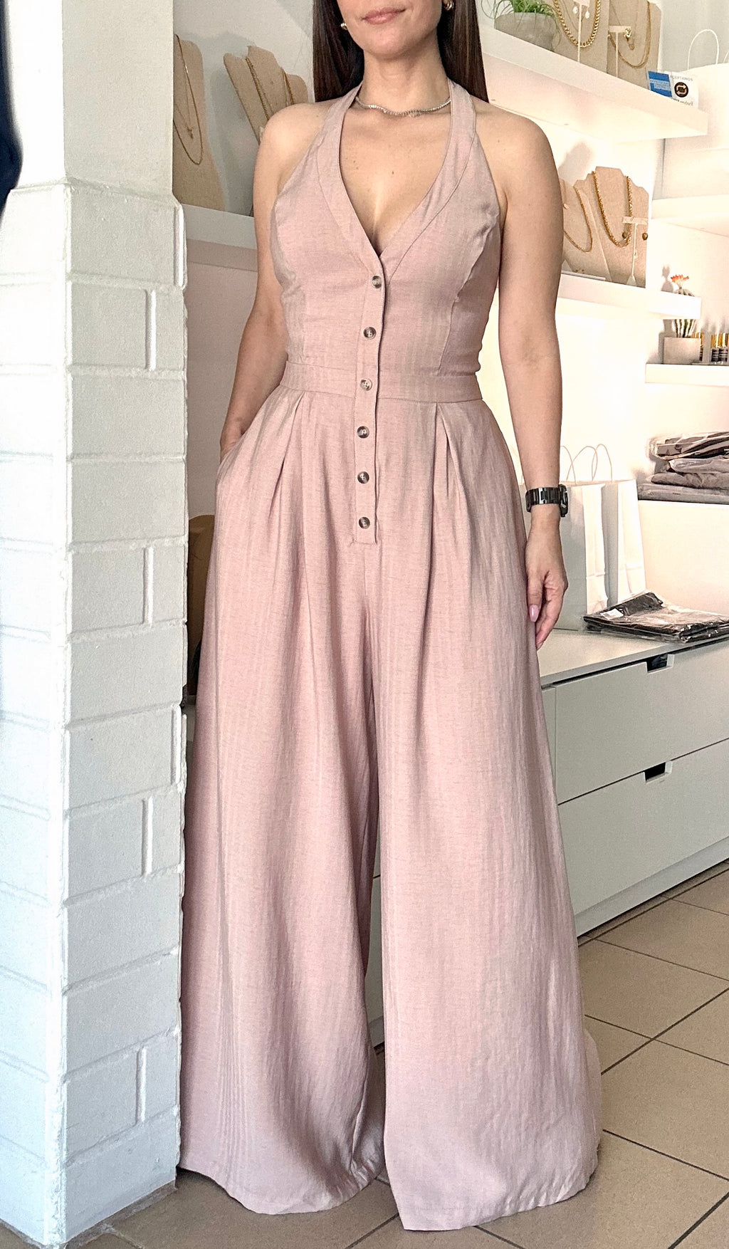 Light Rose Jumpsuit