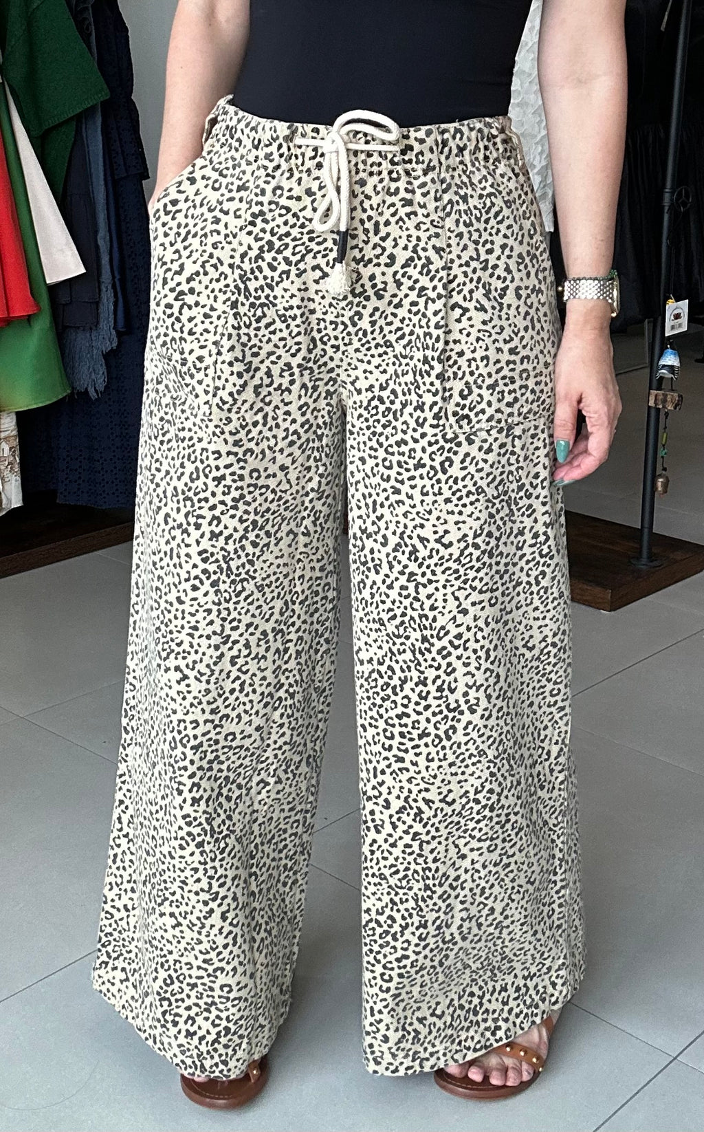 Faded Cheetah Palazzo