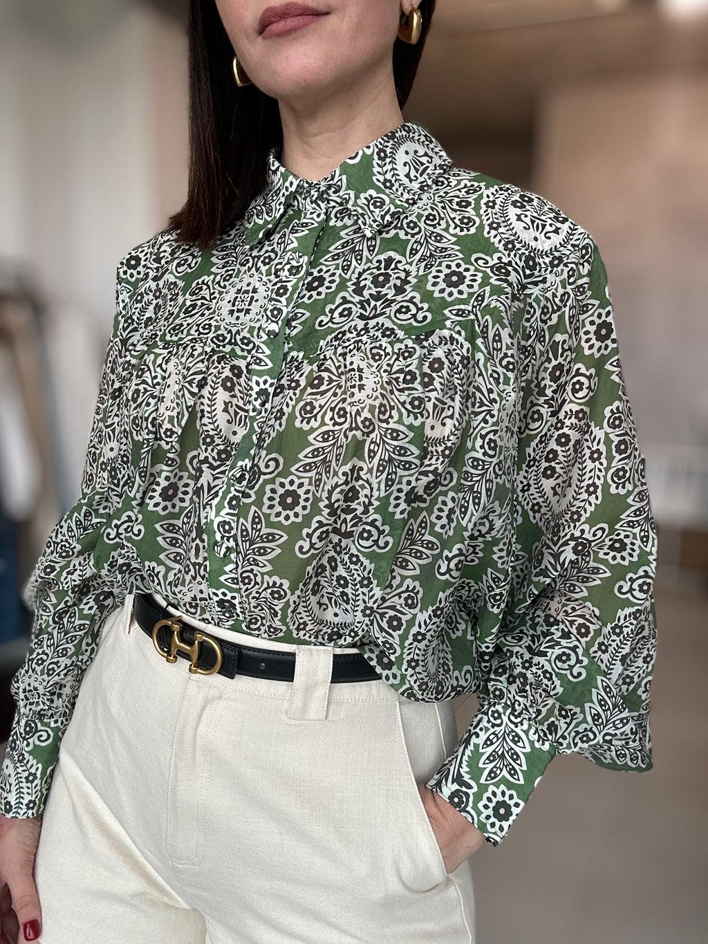 Print Blouse