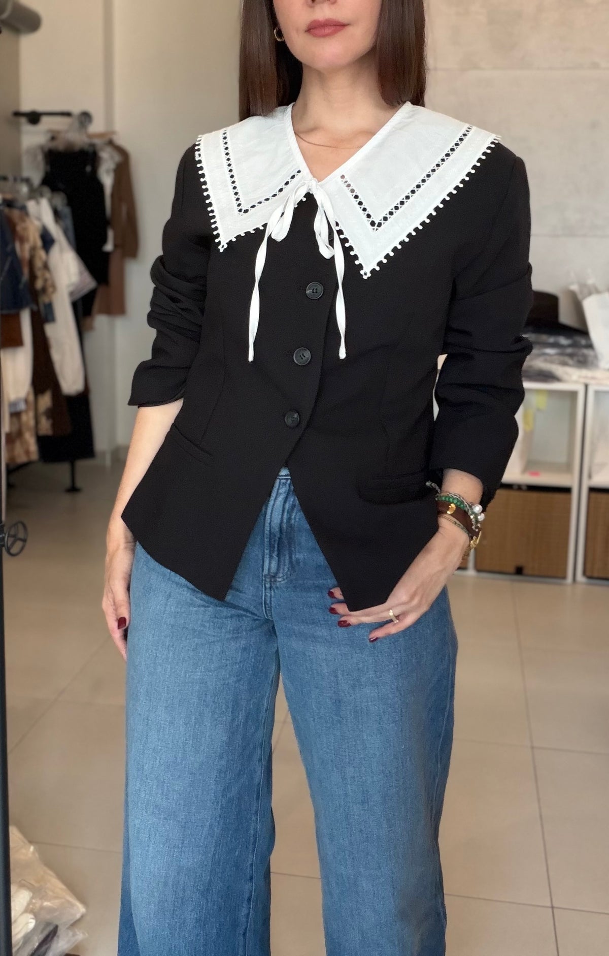Collar Blazer