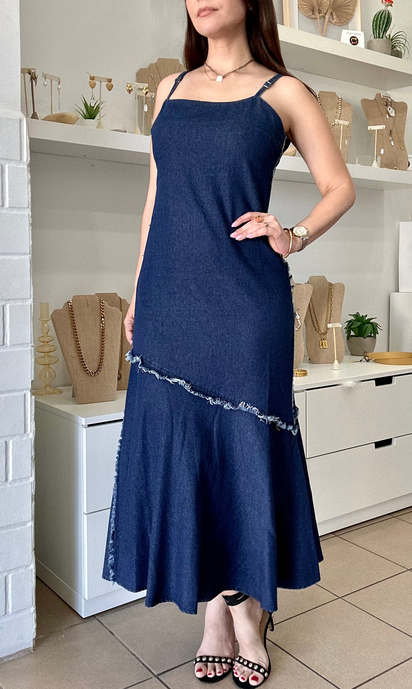 Dark Denim Dress