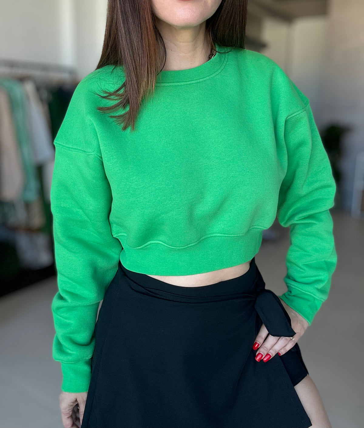 Cropped Sweatshirt