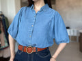 Soft Denim Blouse