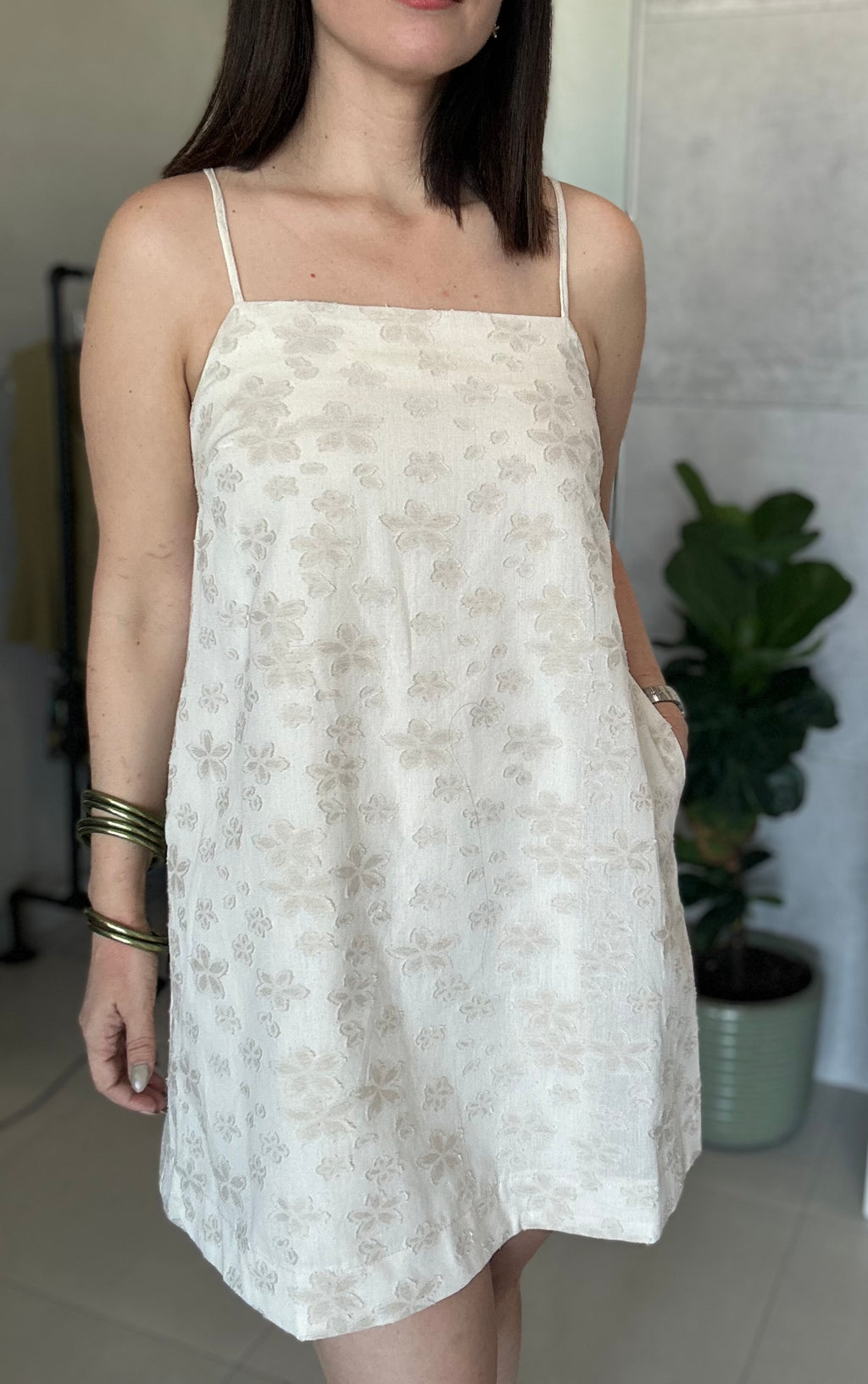 Textured Shift Dress