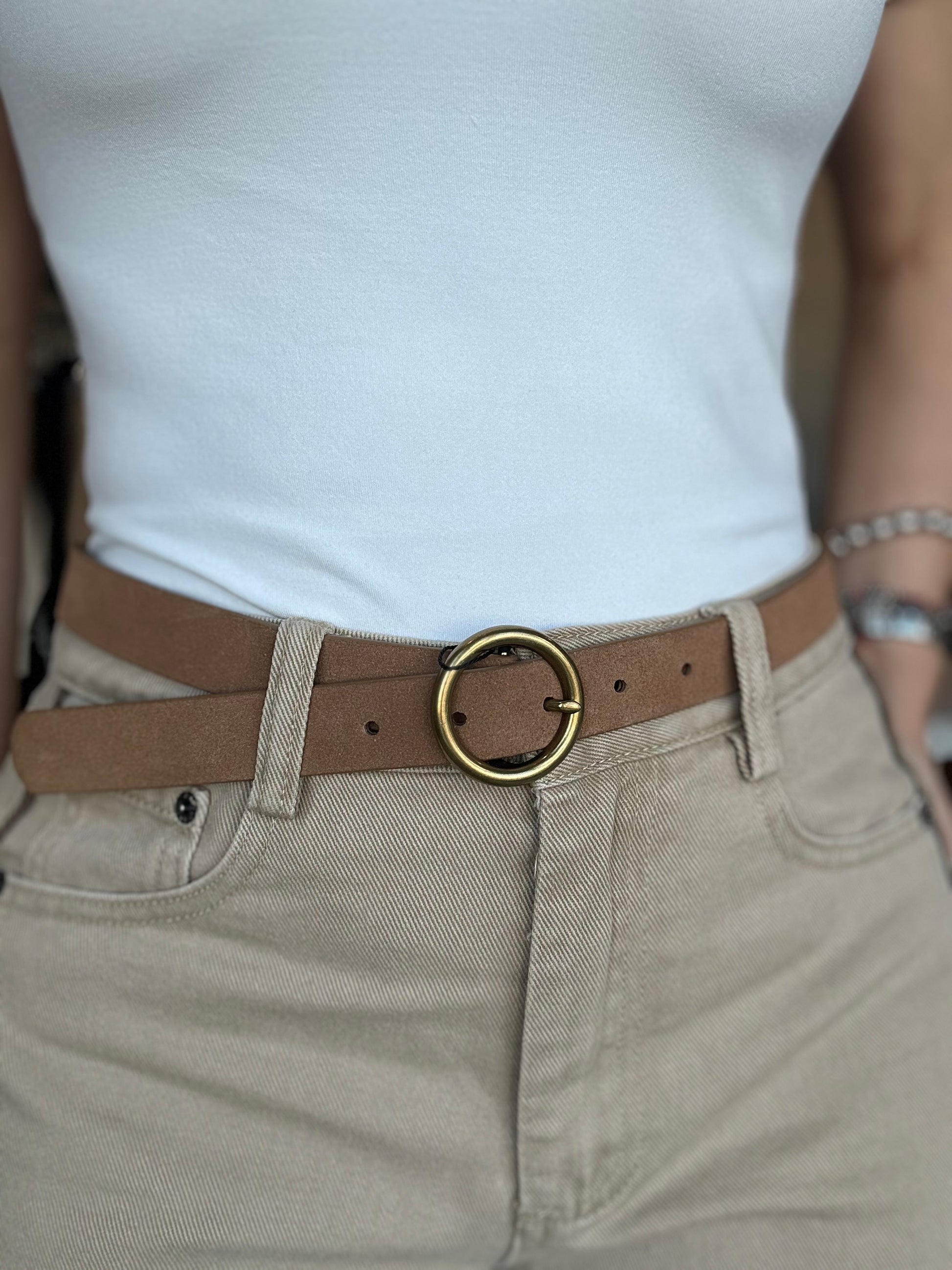 Light Taupe Belt