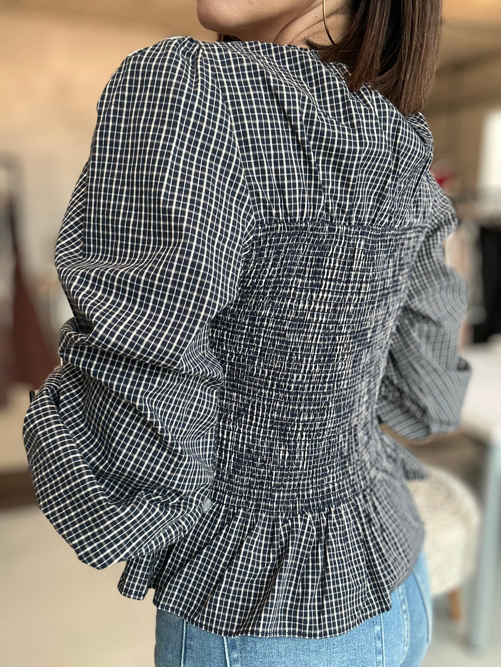 Smocking Cute Blouse