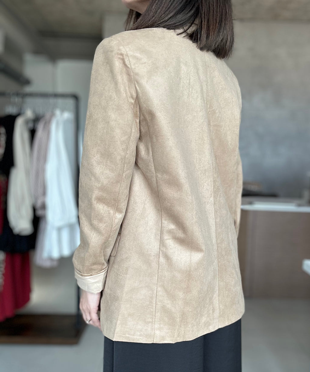 Suede Blazer