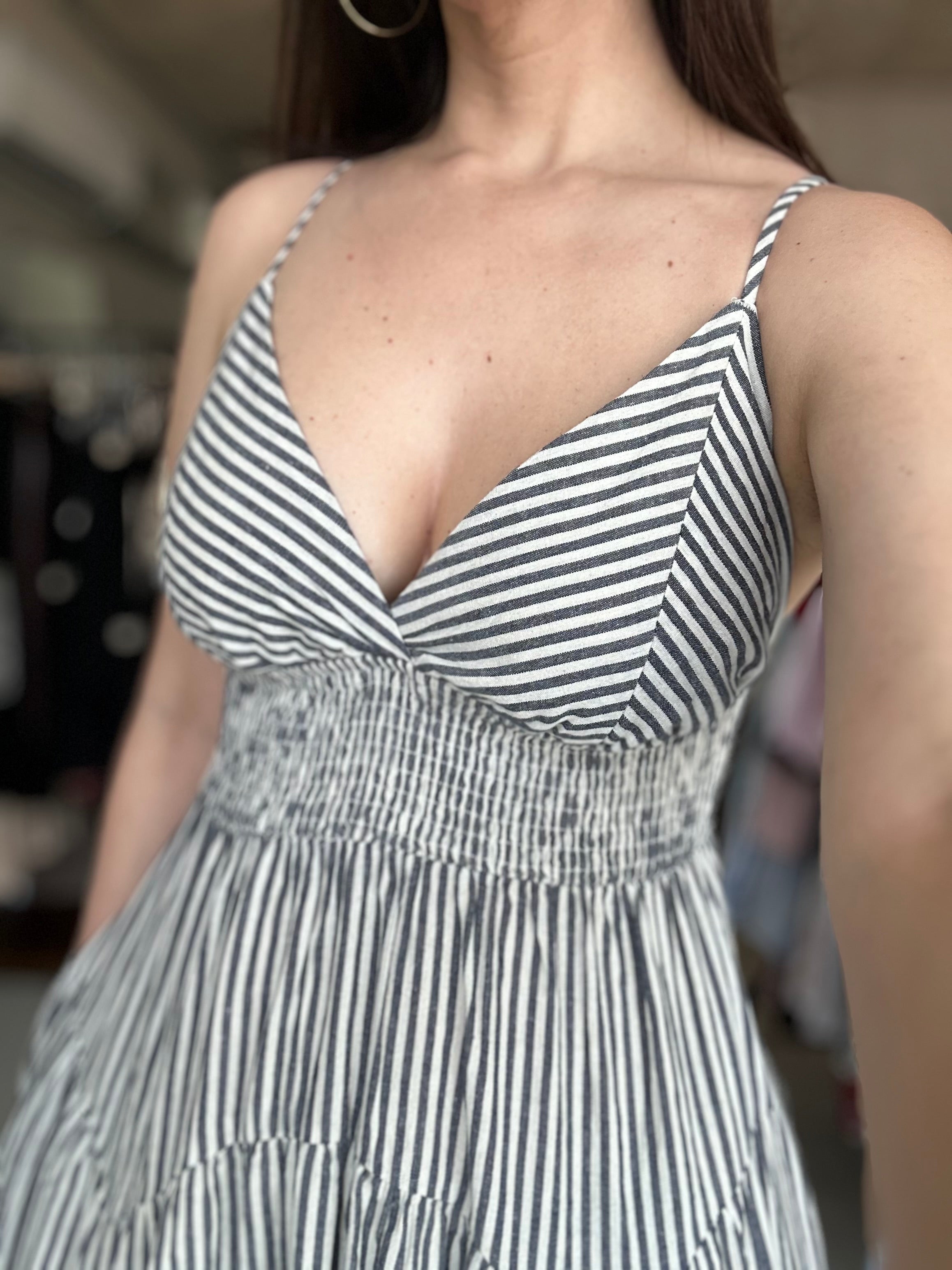 Striped Maxi Dress