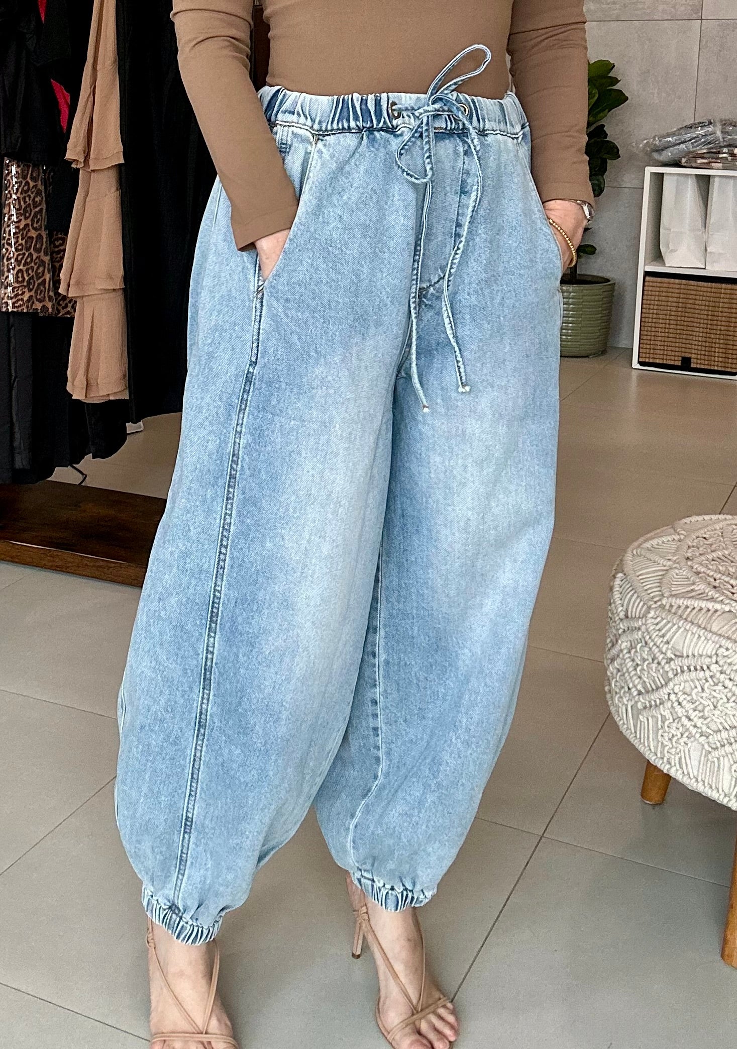 Denim Baloom Pant
