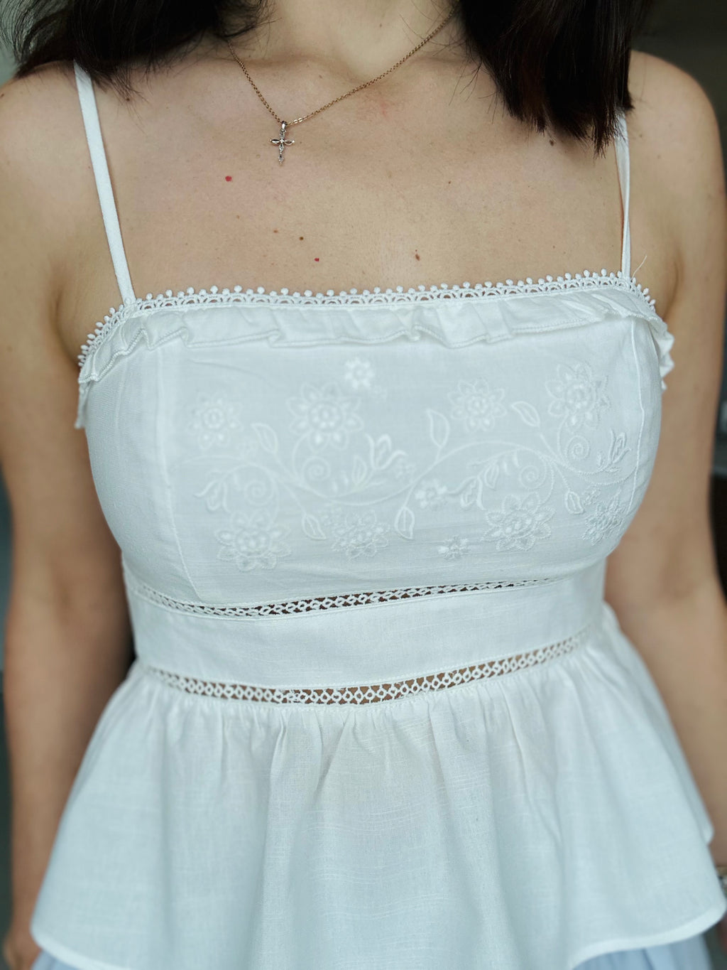 Sweet White Cami