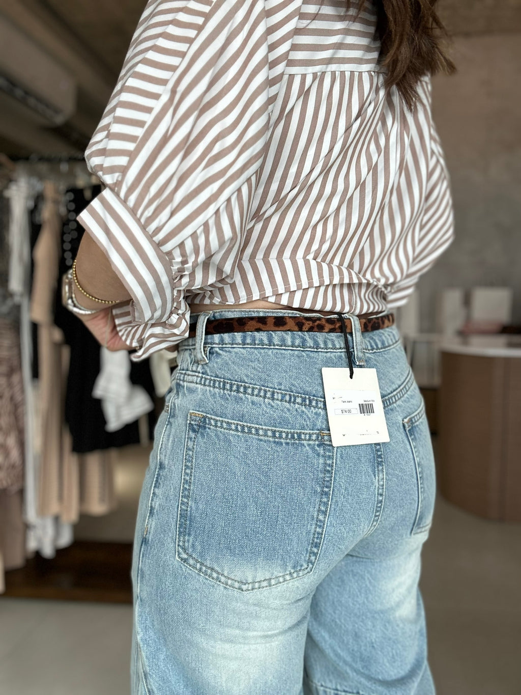 Mid-rise Denim