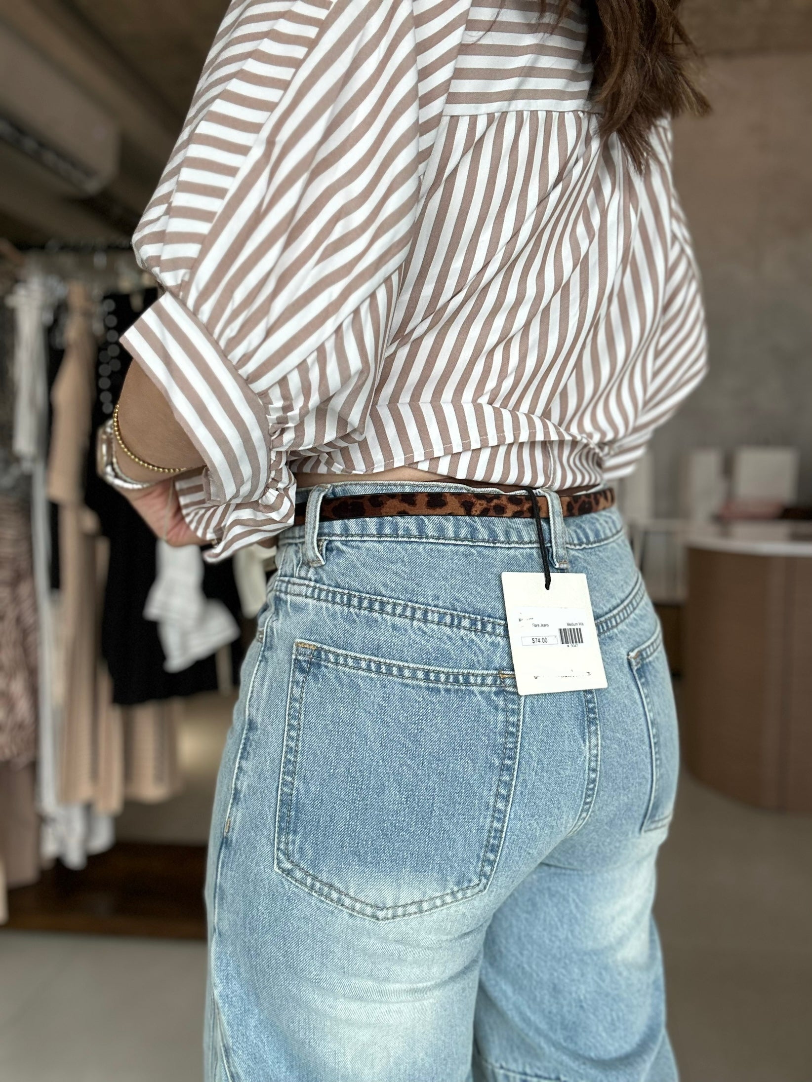 Mid-rise Denim