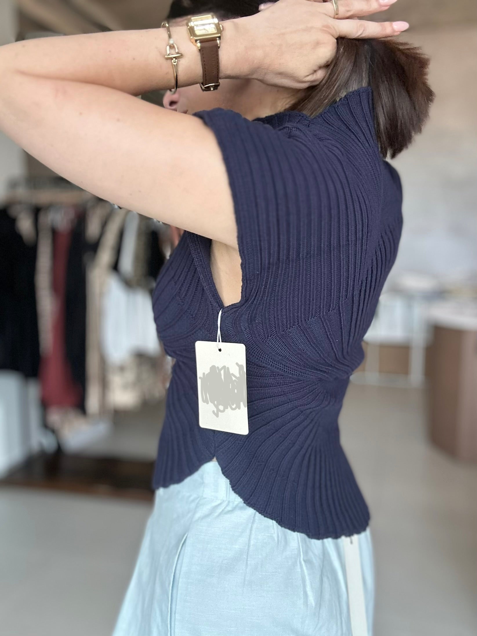 Asymmetric Sweater