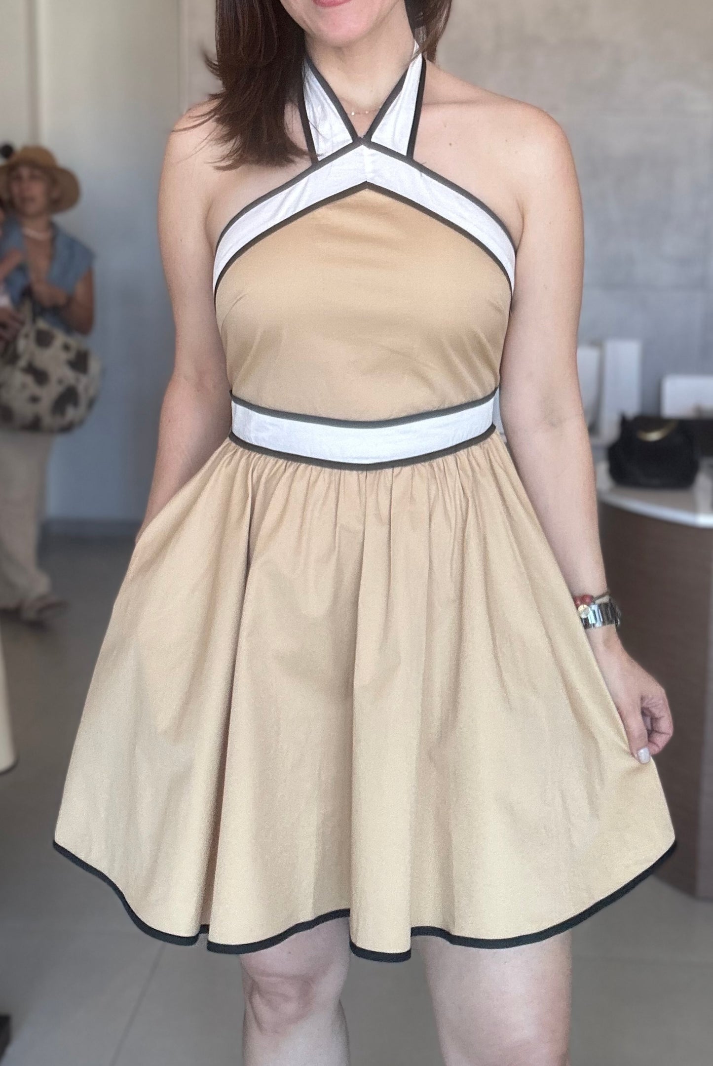 Color Block Dress