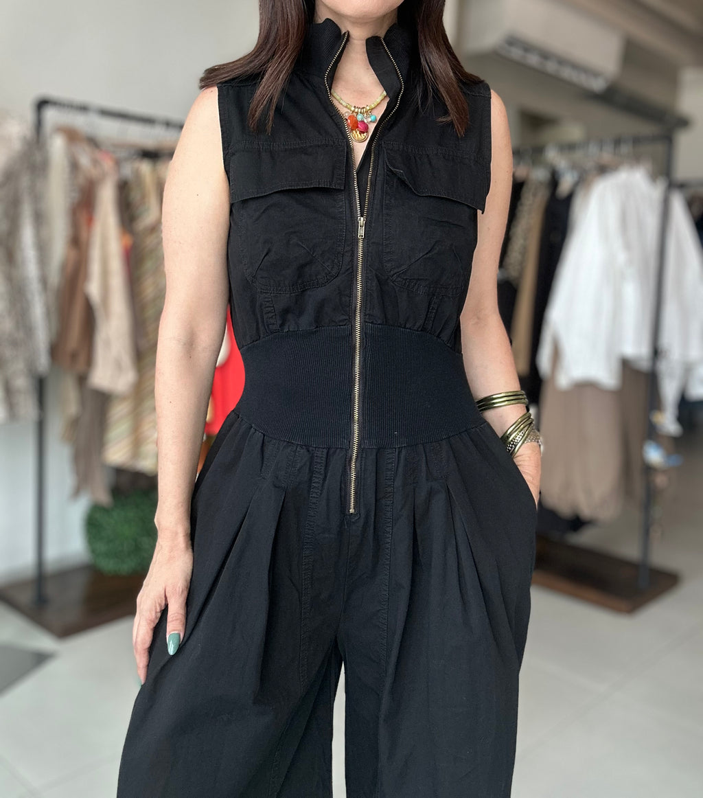 Zipper Jumpsuit