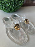 Clear Sandal by DV