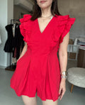 Loose Ruffle Romper