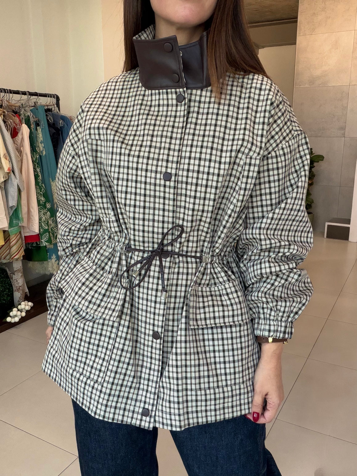 Plaid Cotton Jacket