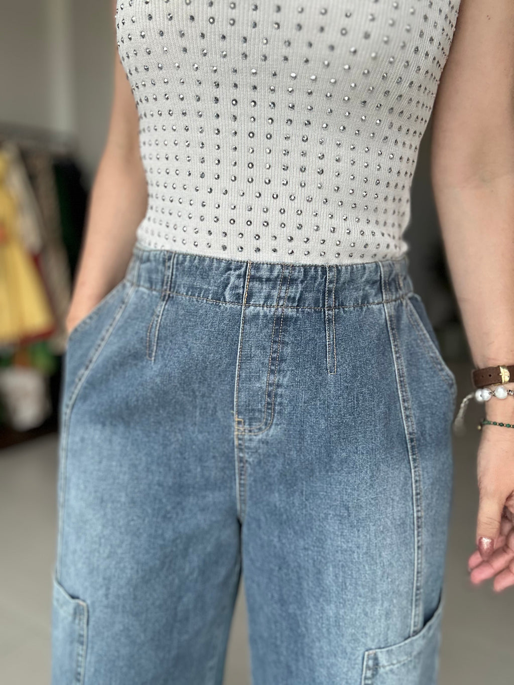 Wide Pocket Pants