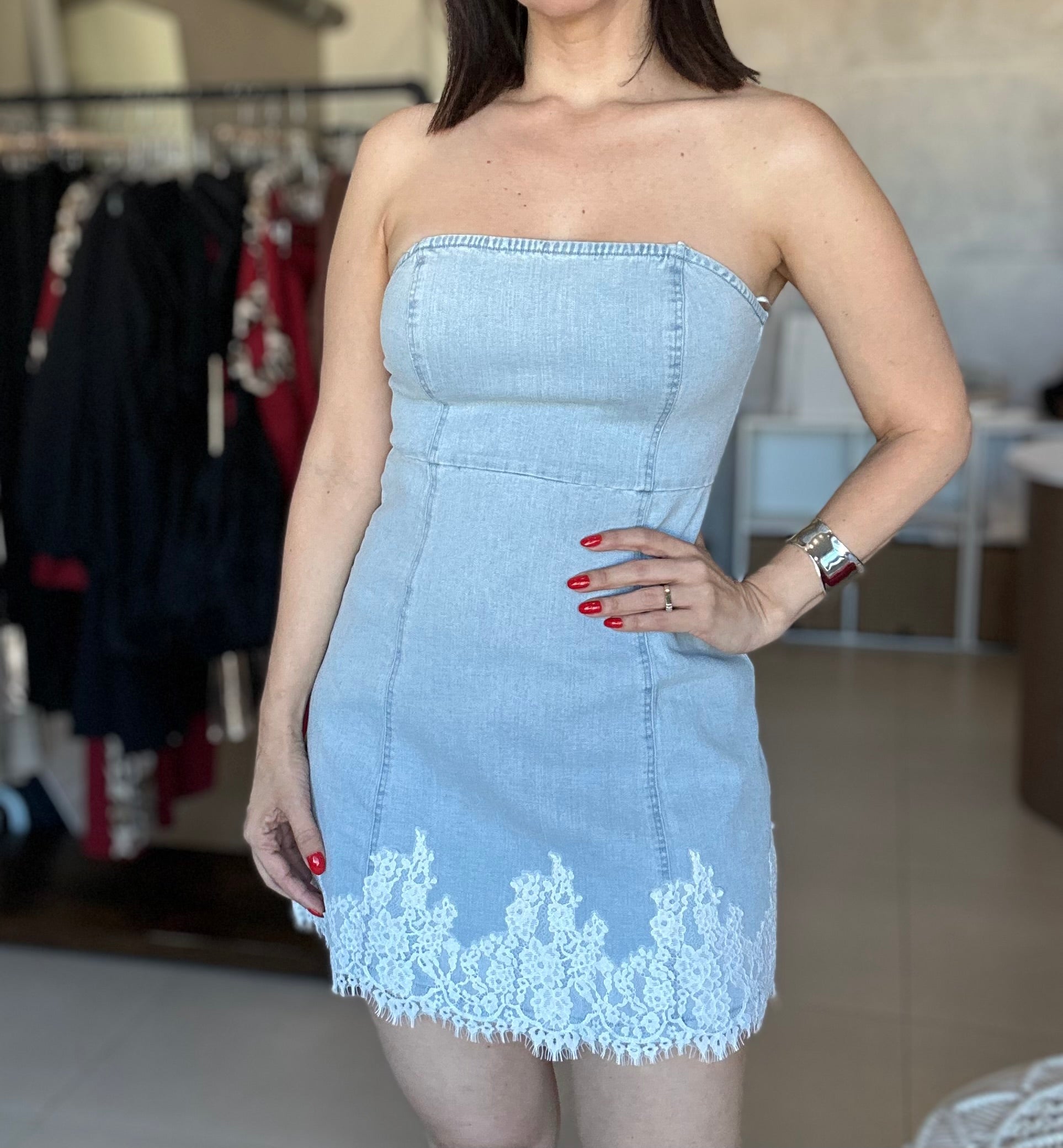 Stretch Lace Dress