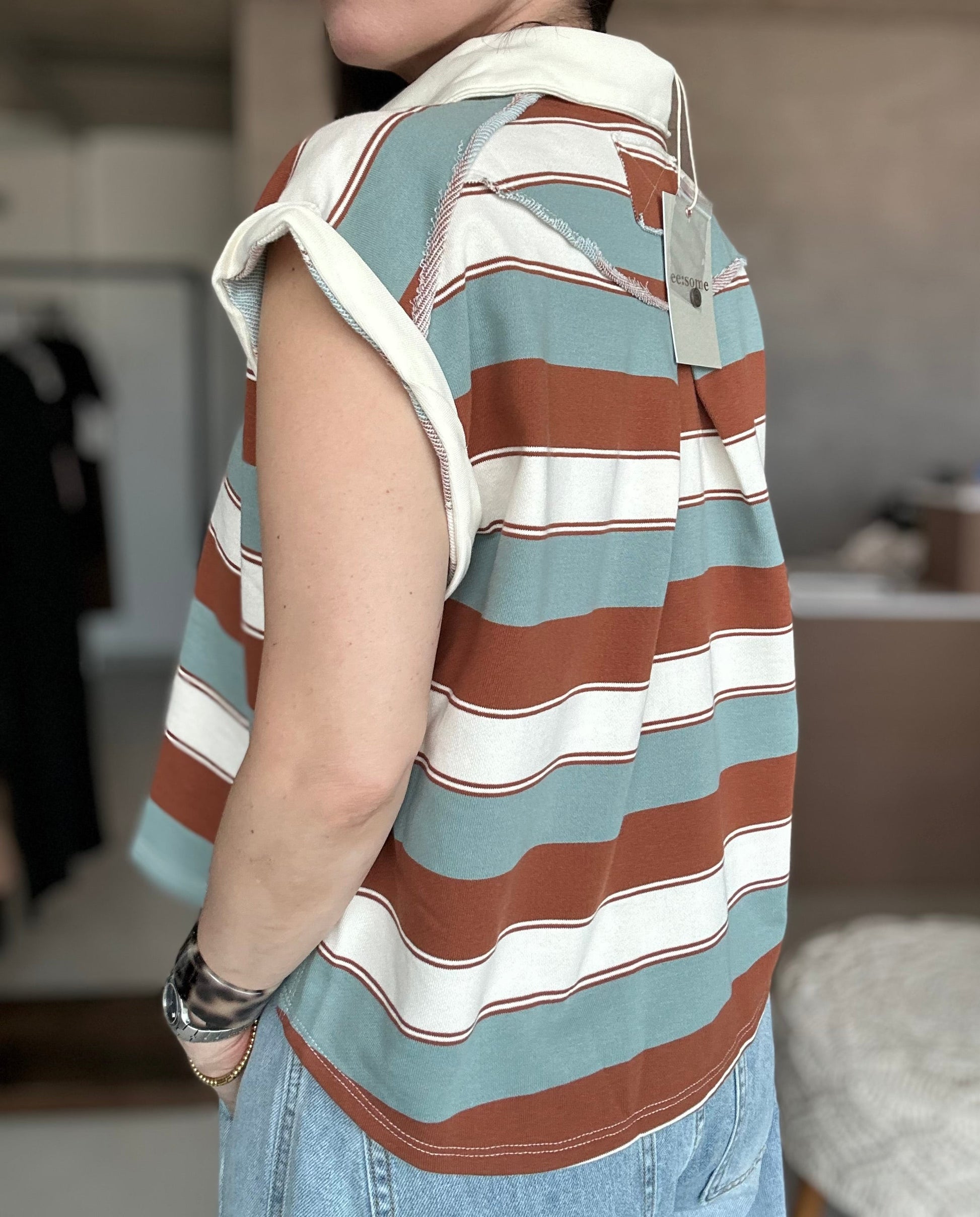 Striped Polo