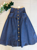 Elevated Denim Skirt
