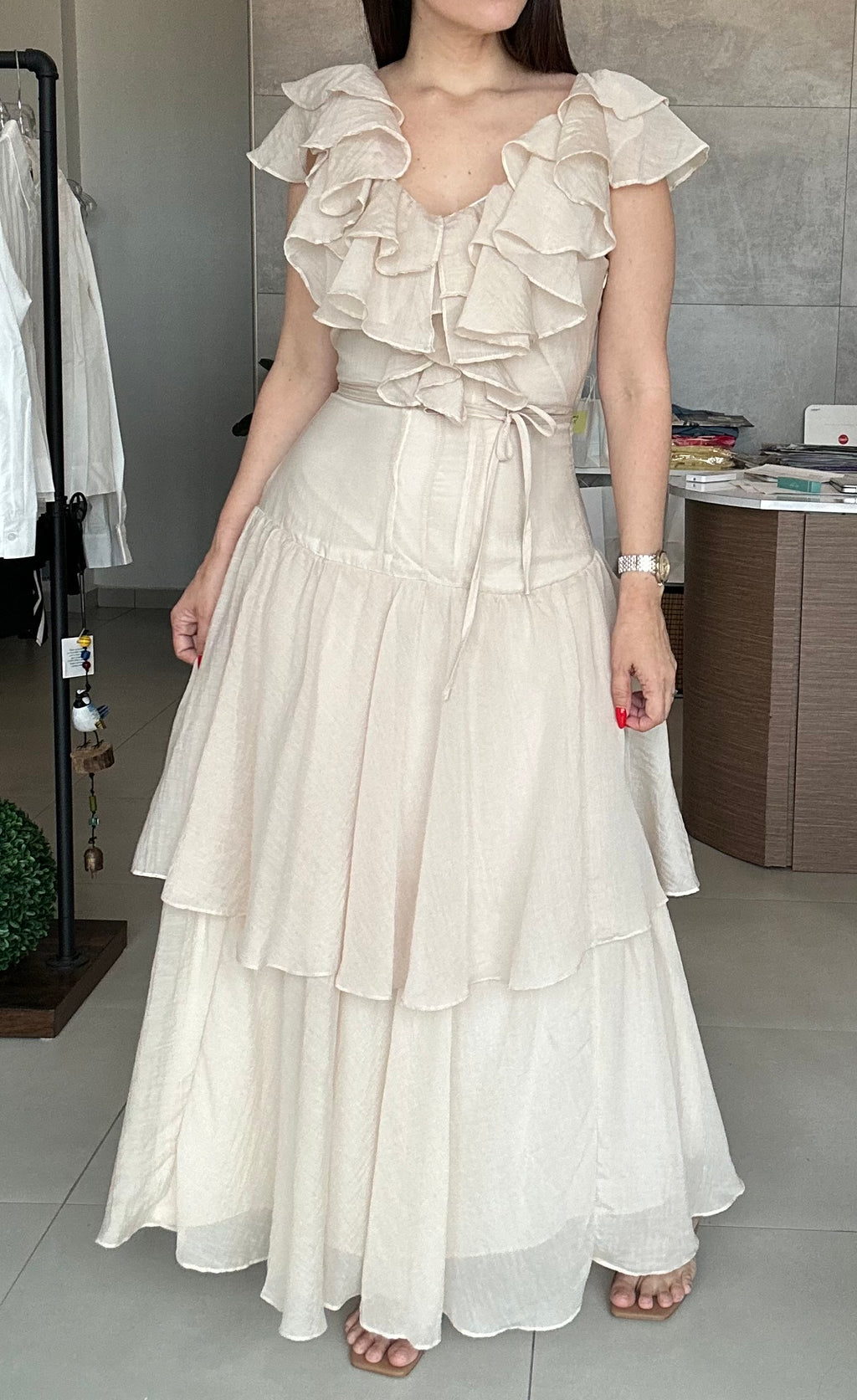 Romantic Ruffle Dress