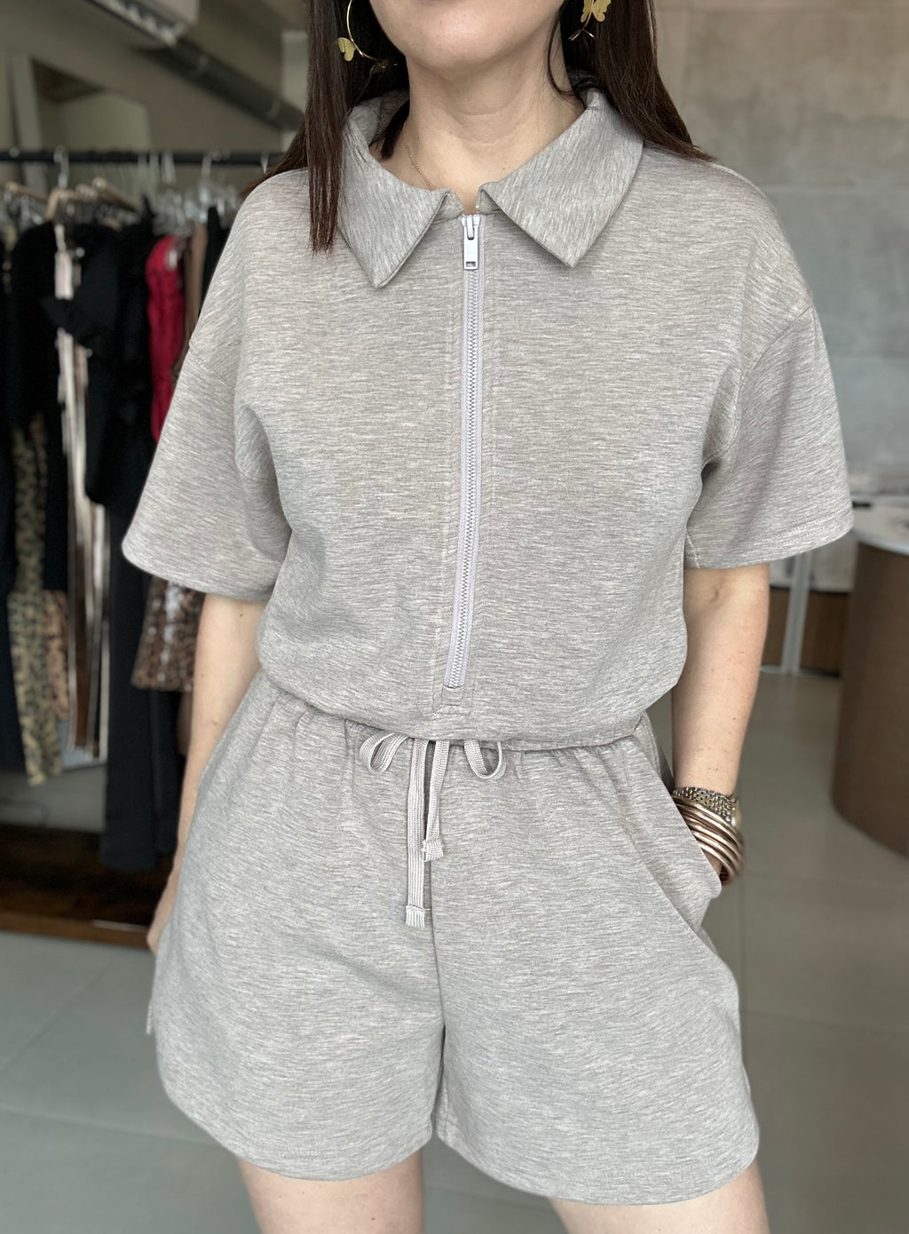 Zip Romper