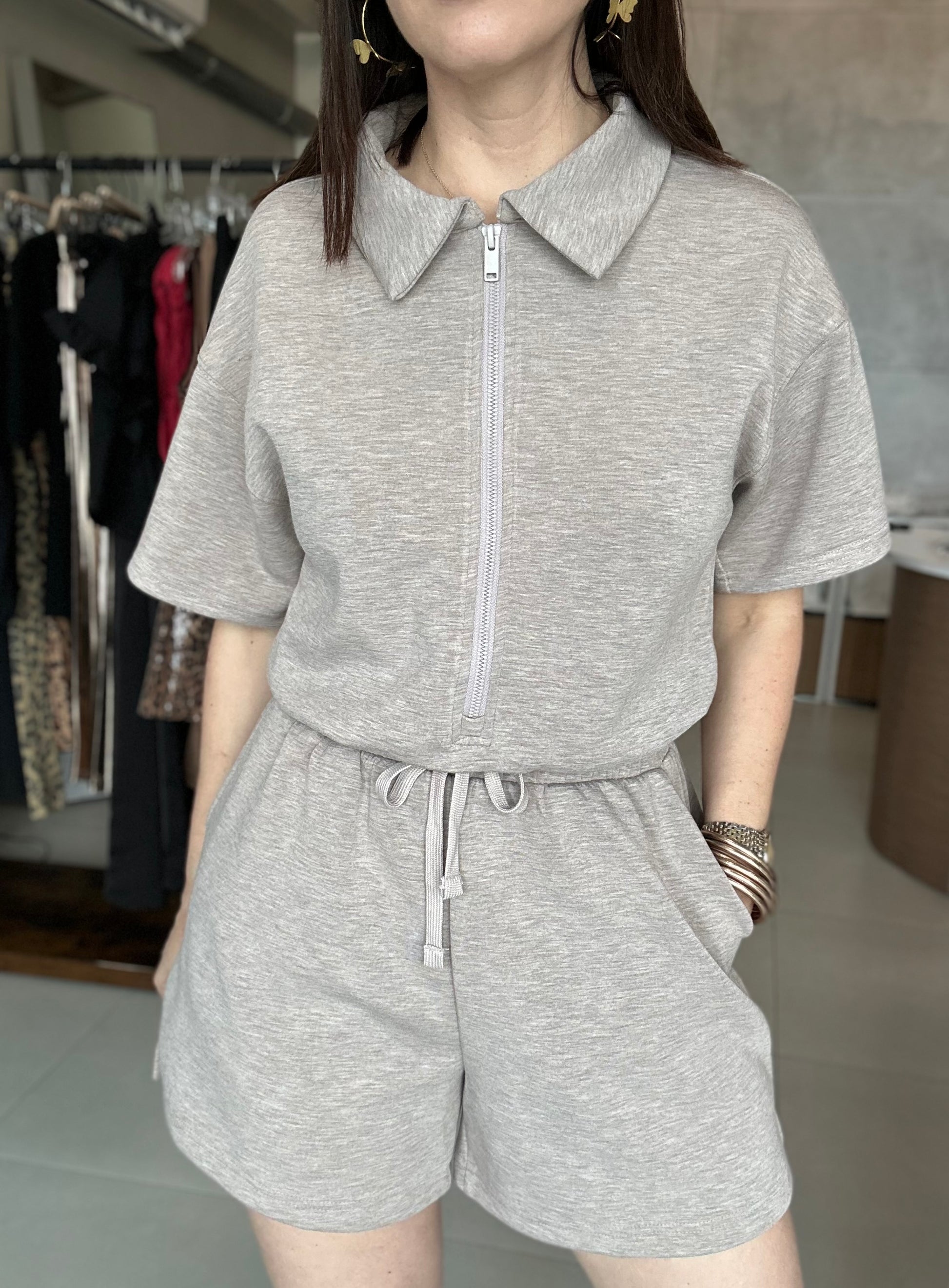 Zip Romper