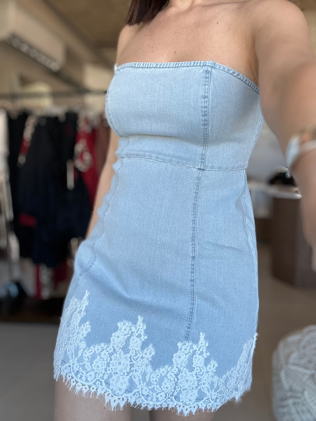 Stretch Lace Dress