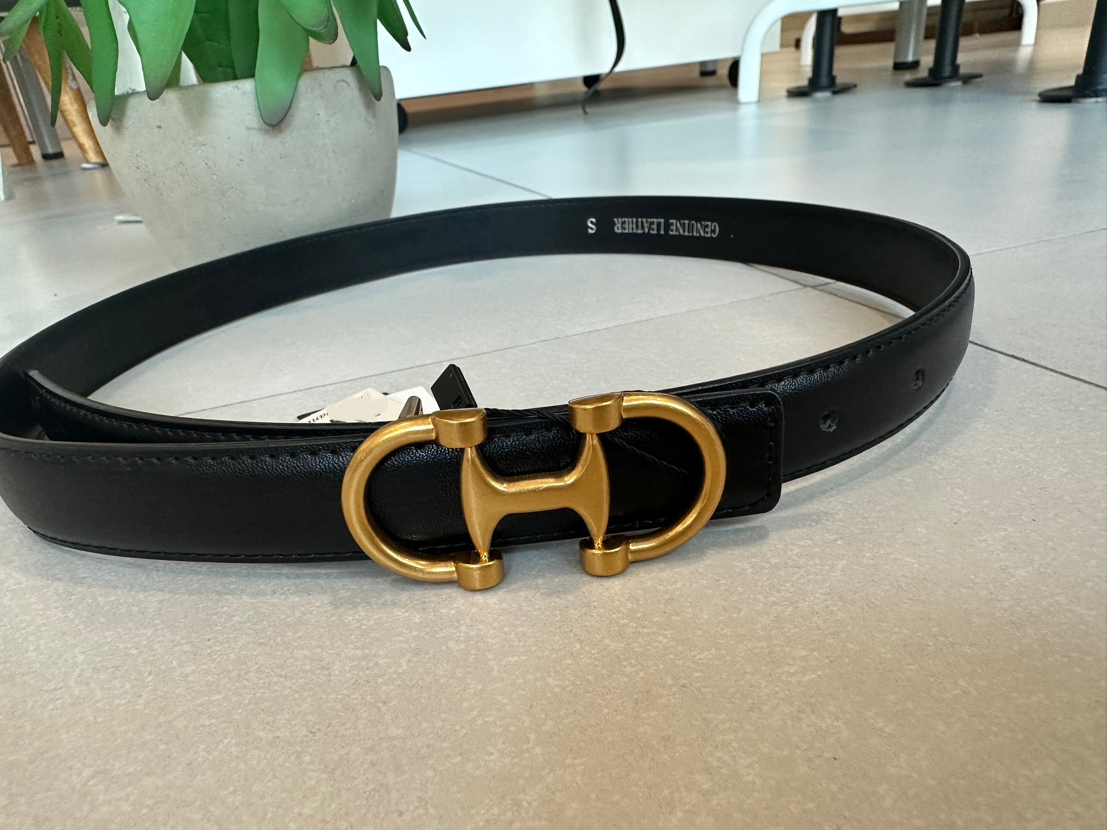 Leather Belt (Black)