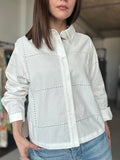 Boxy Embroidered Shirt