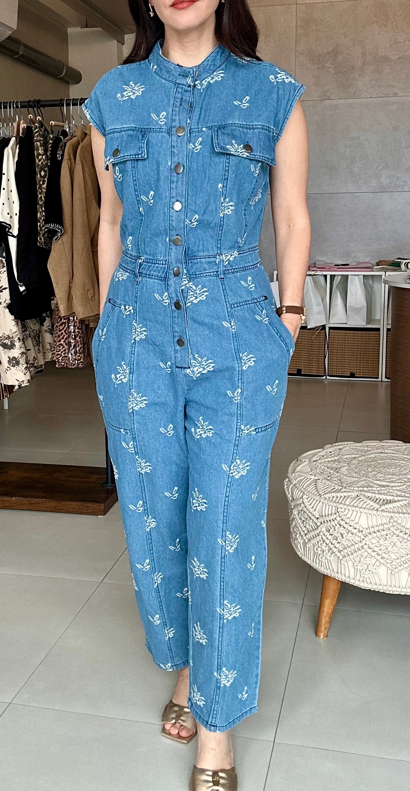 Light Denim Jumsuit