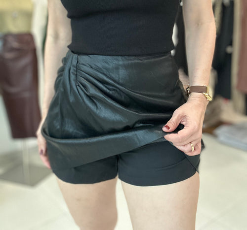 Black Mini Skort
