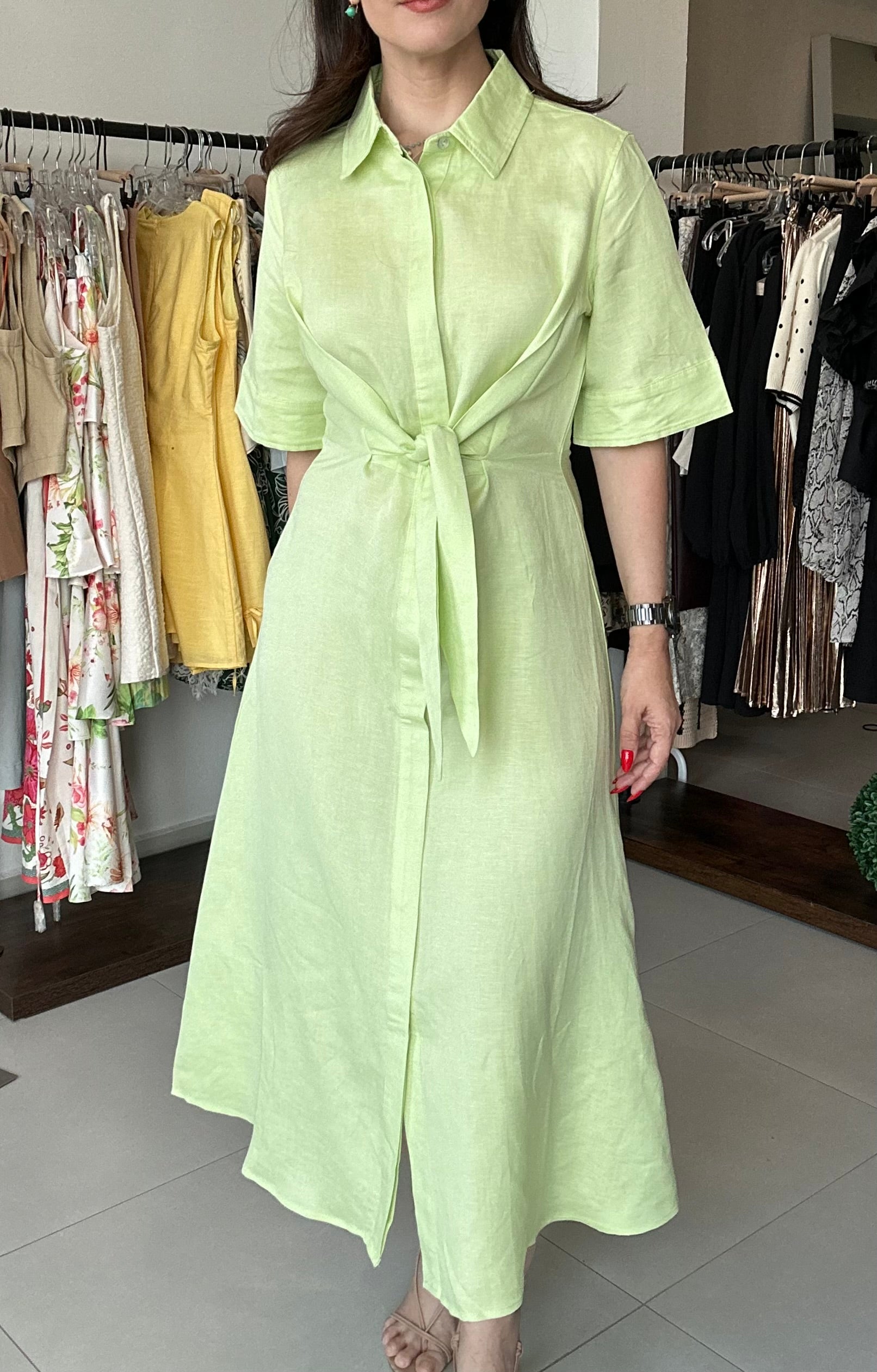 Tie Waist Dress