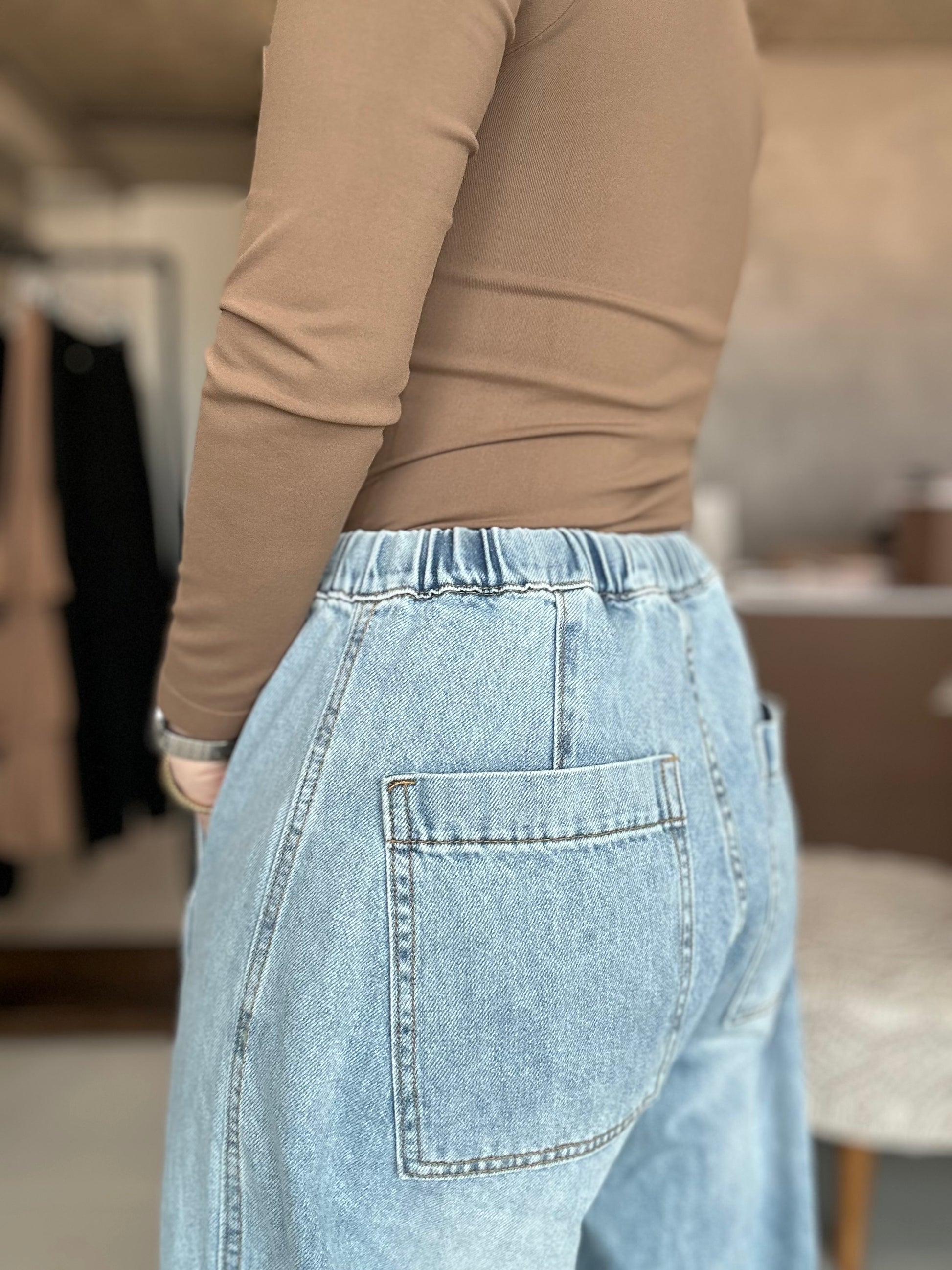 Denim Baloom Pant