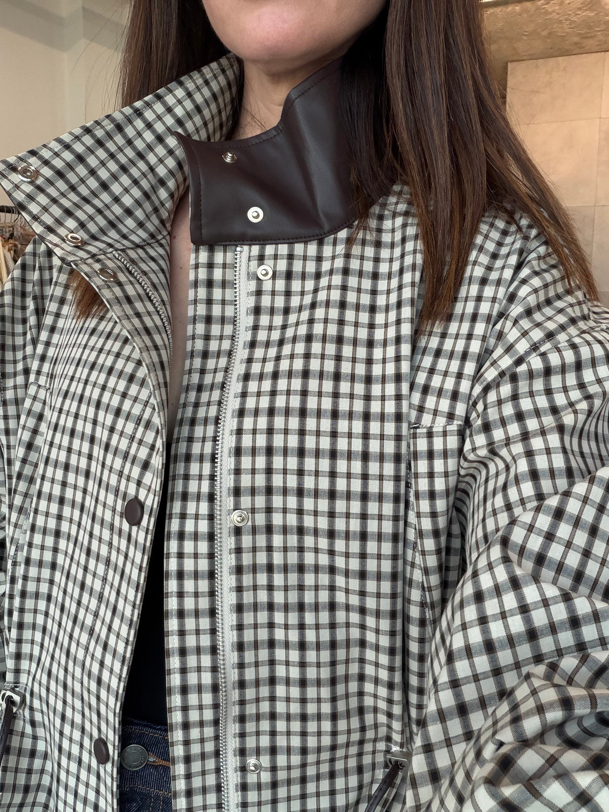 Plaid Cotton Jacket