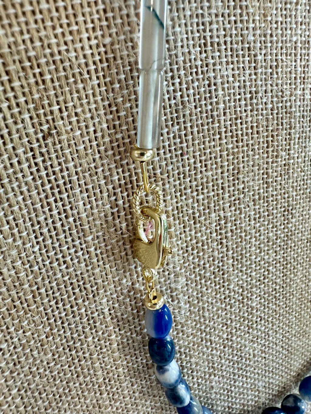 16" Hand Made Stone Necklace