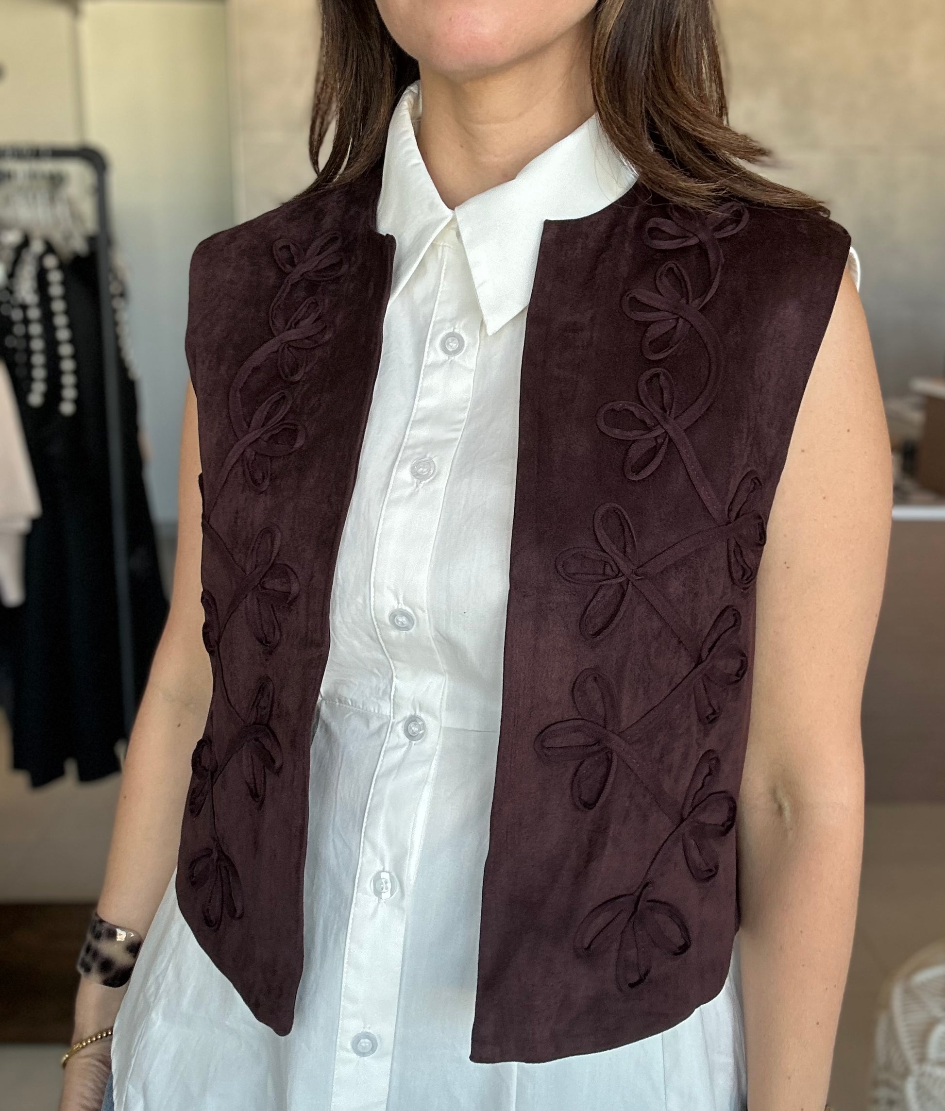 Dark Brown Vest