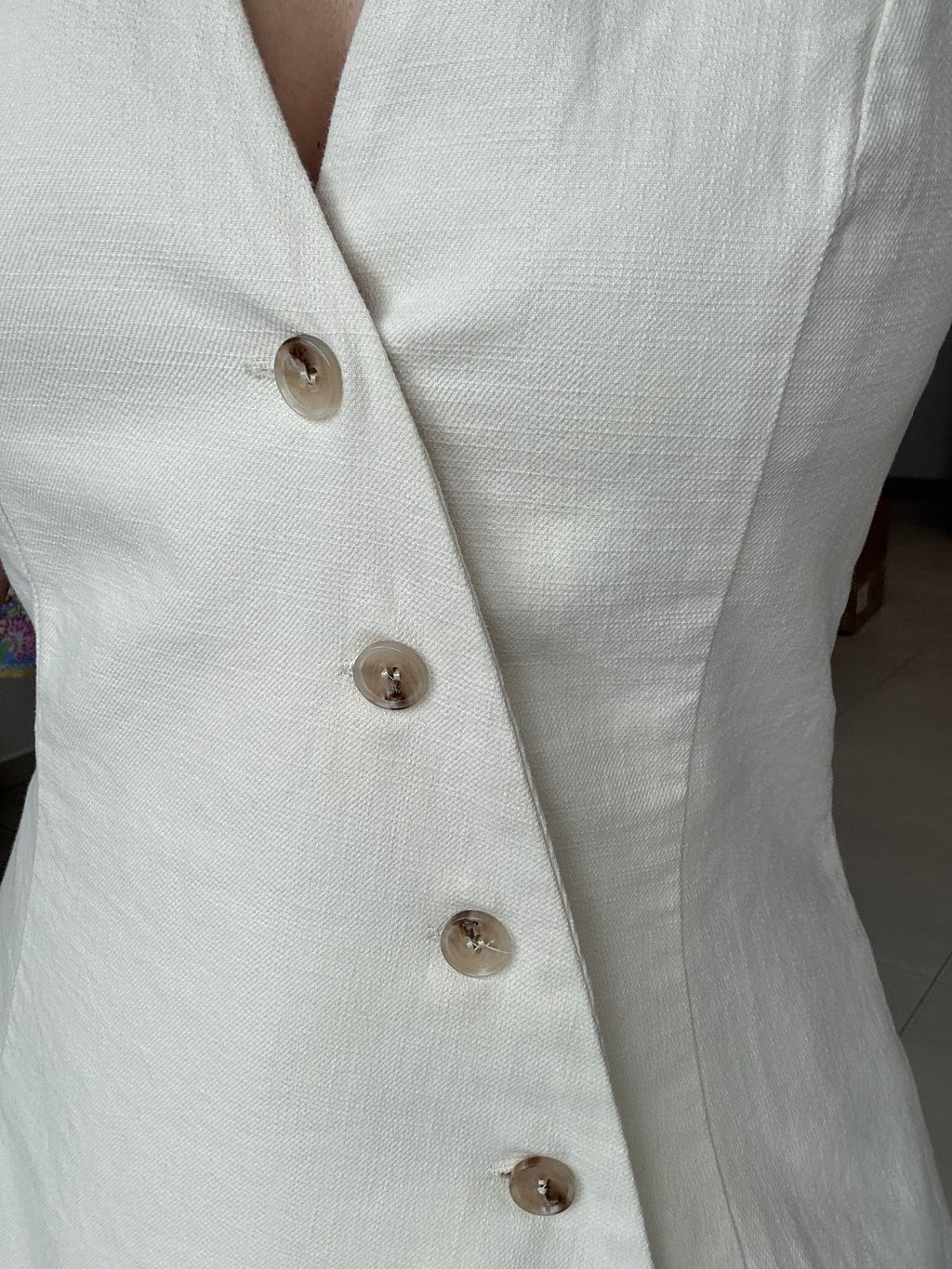 Asymmetric Vest and Shorts Set