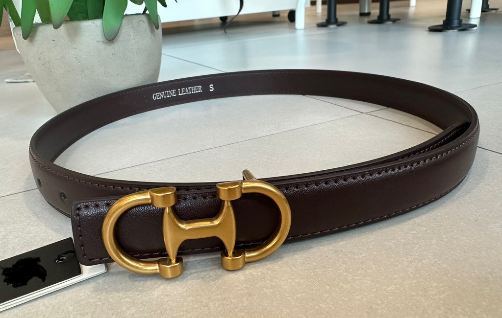 Leather Belt (Brown)