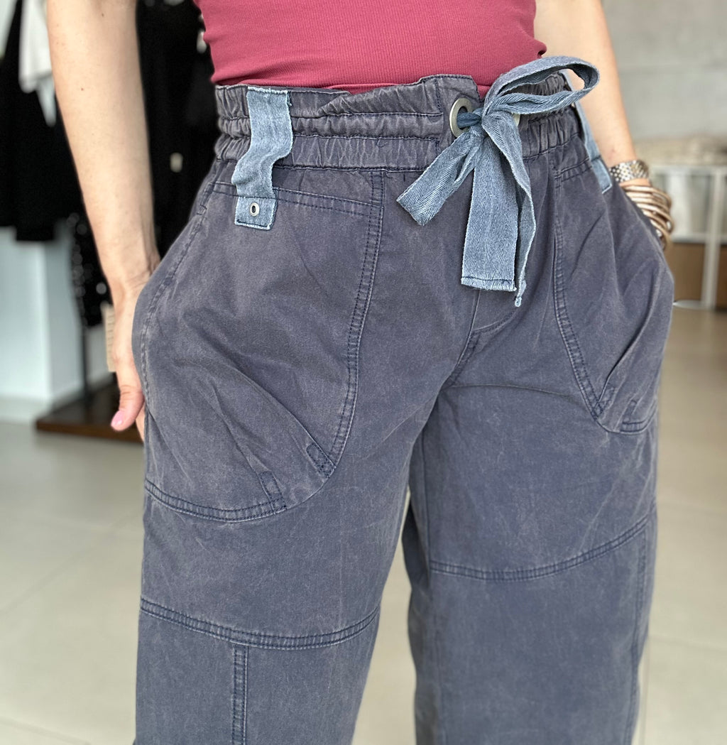 Mineral Washed Jogger Pants