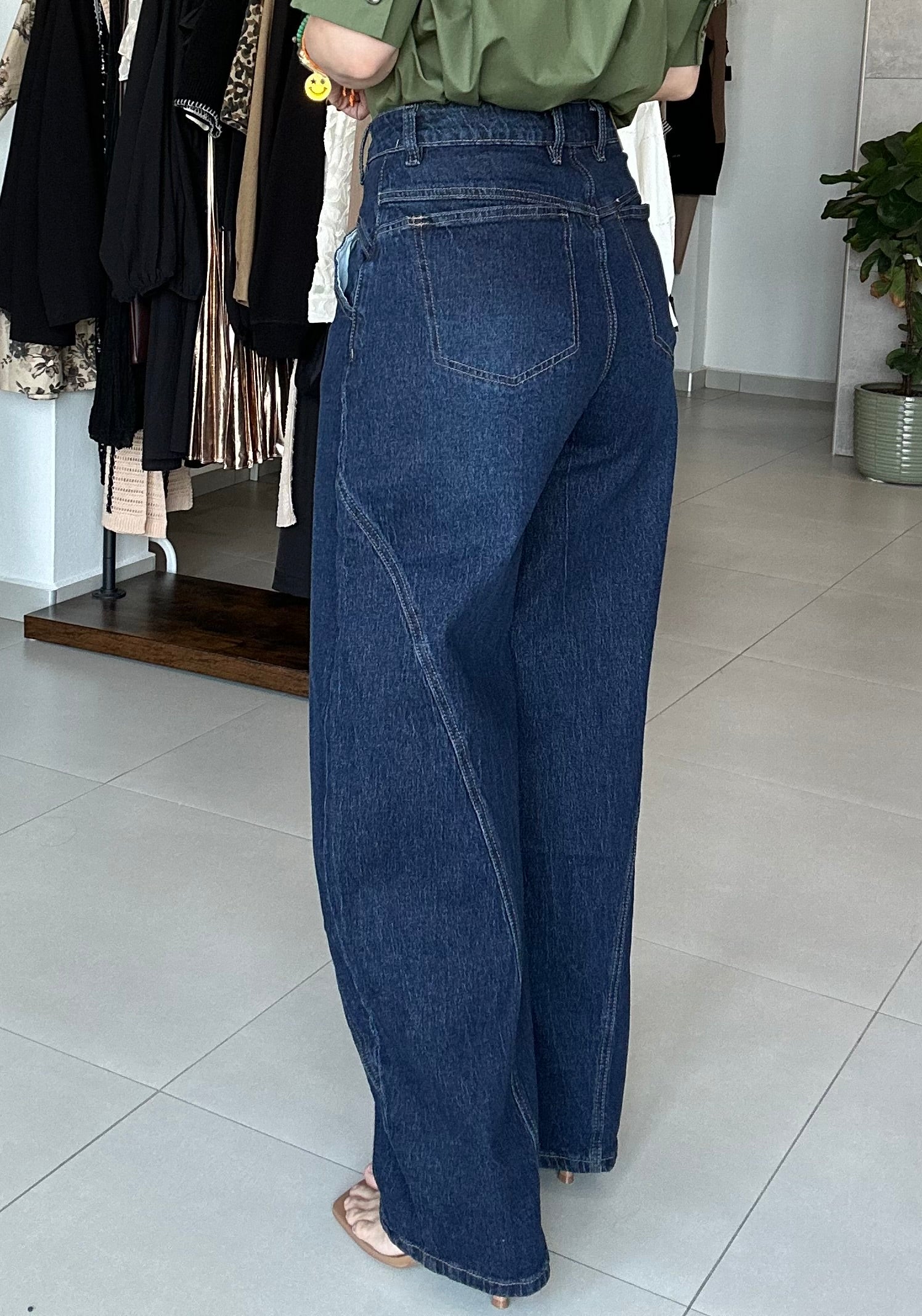 Cool High Waist Barrel