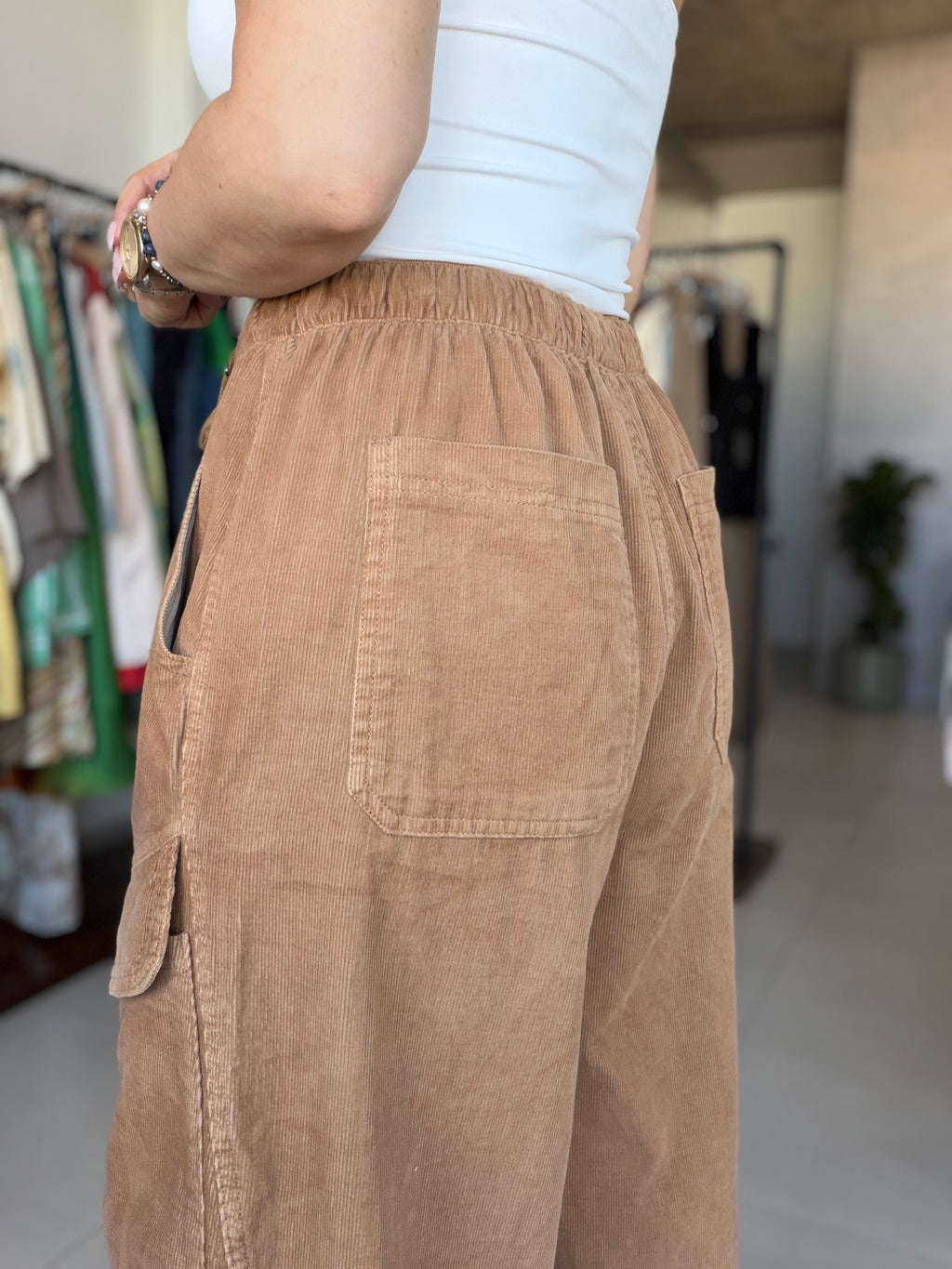 Balloon Corduroy Pants