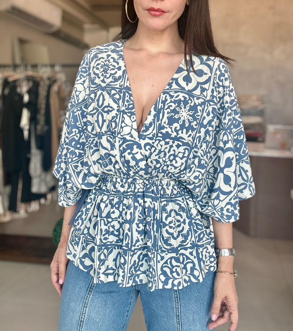 Spanish Mosaic Blouse