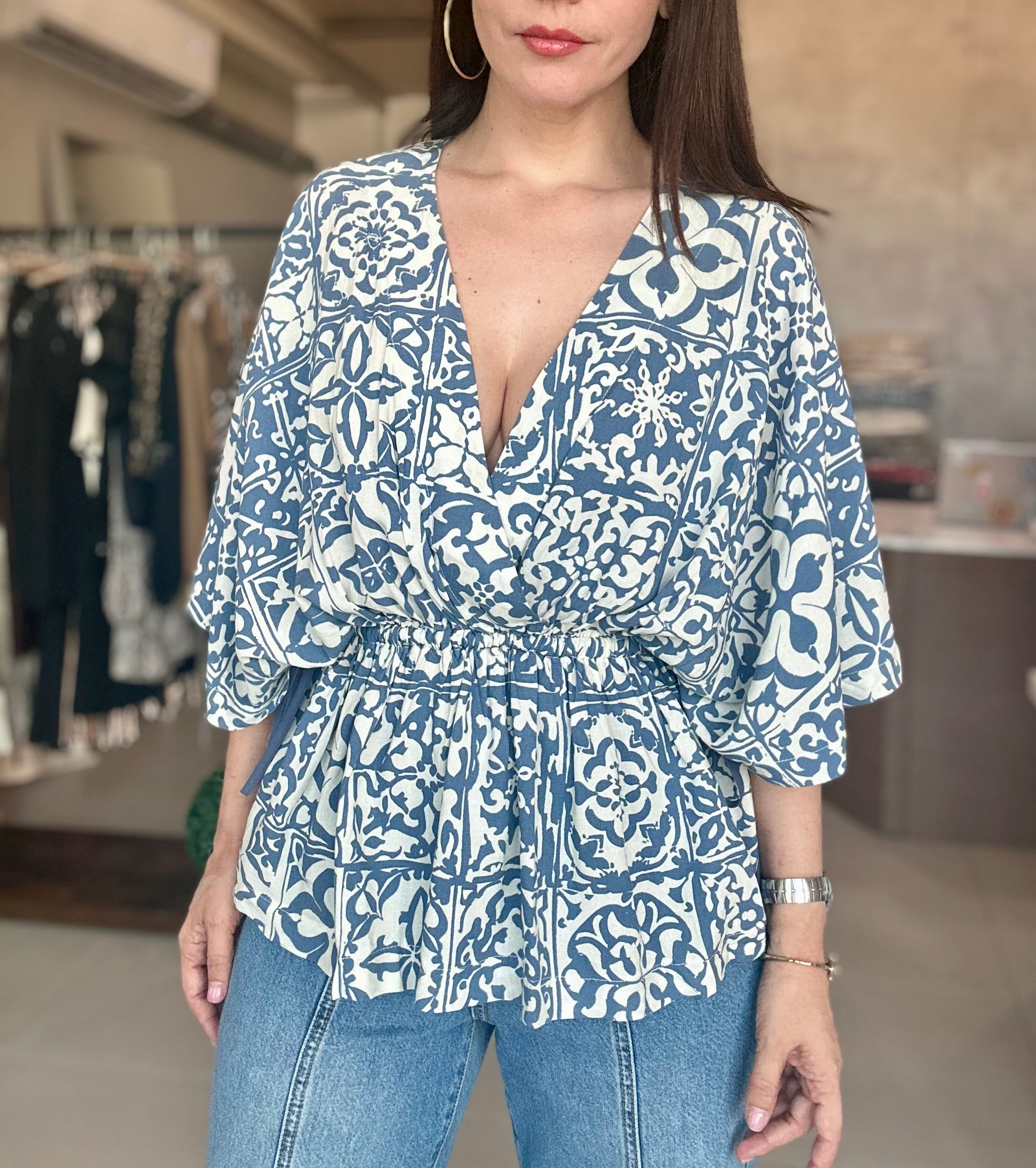 Spanish Mosaic Blouse