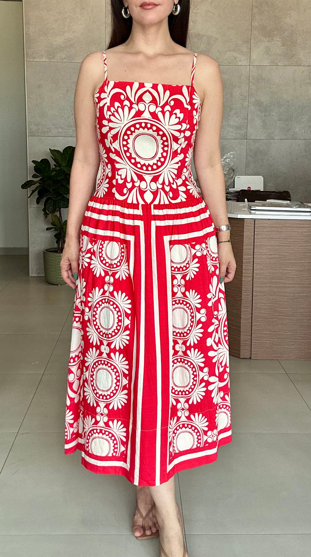 Red Sundress
