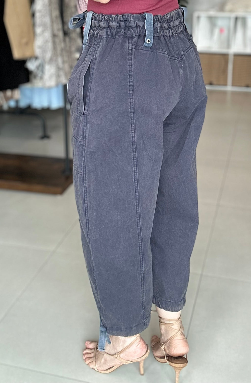 Mineral Washed Jogger Pants