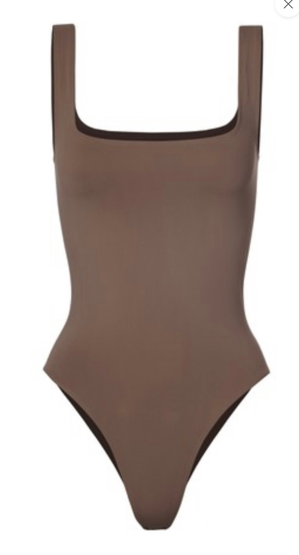 Square Neck Tank Bodysuit