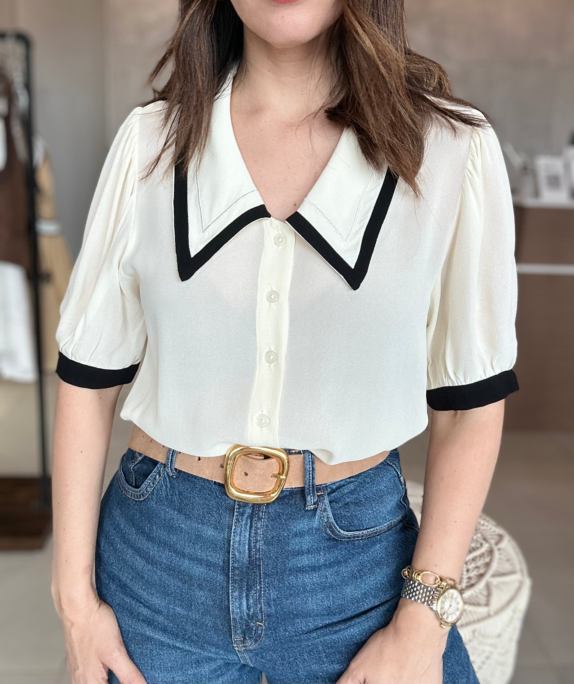 Collar Blouse